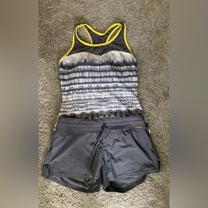 Zero Xposur Women’s SwimSuit Tank and Shorts Size 12